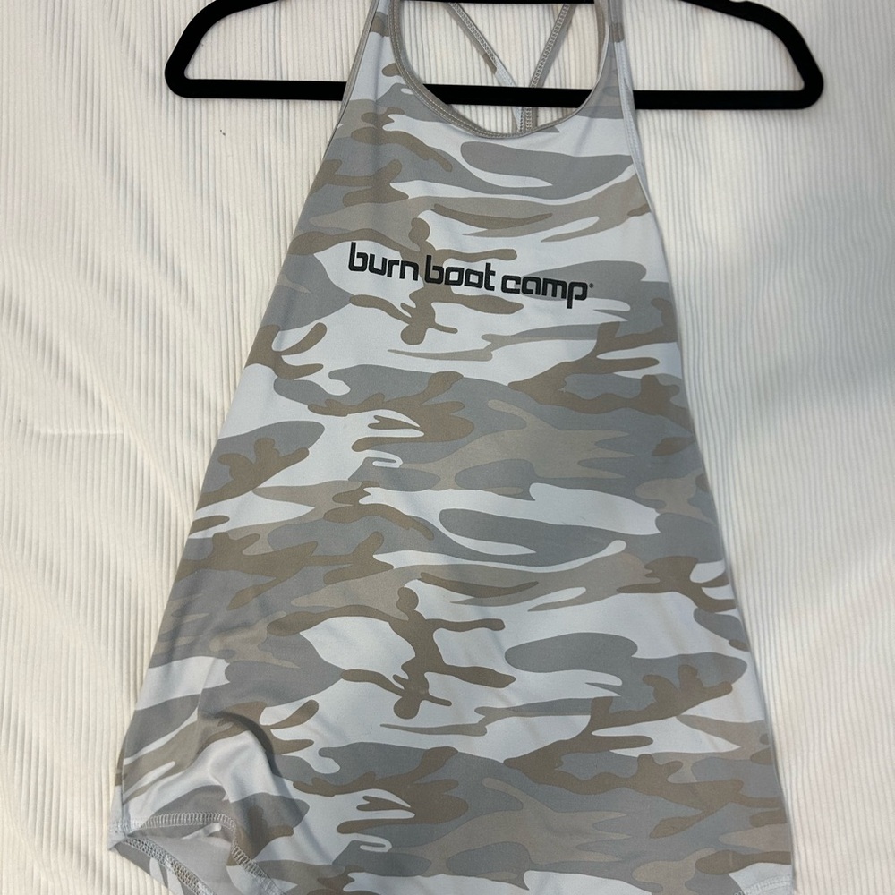 Burn Boot Camp Camo Tank Top